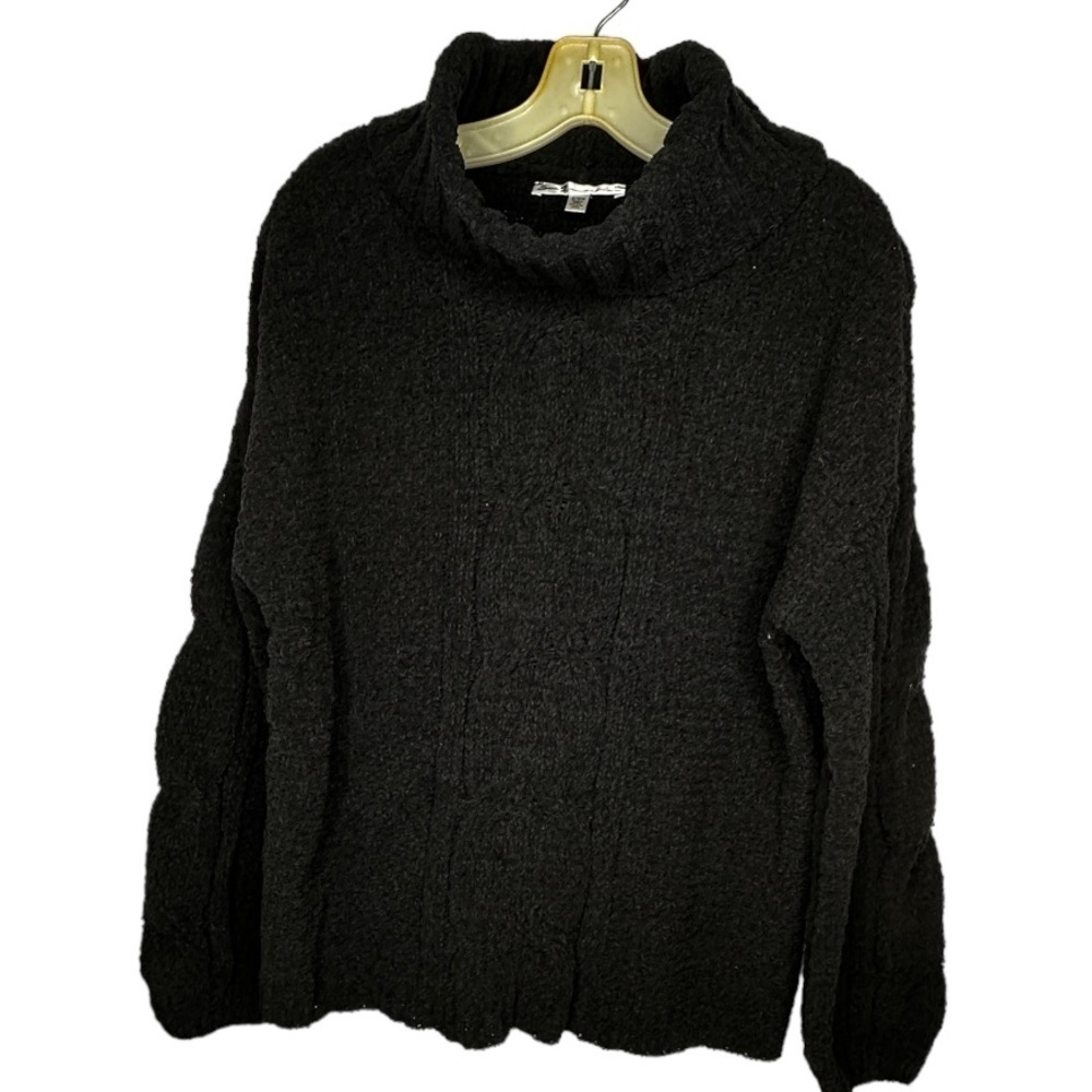 Seven 7 Black Turtleneck‎ Sweater
